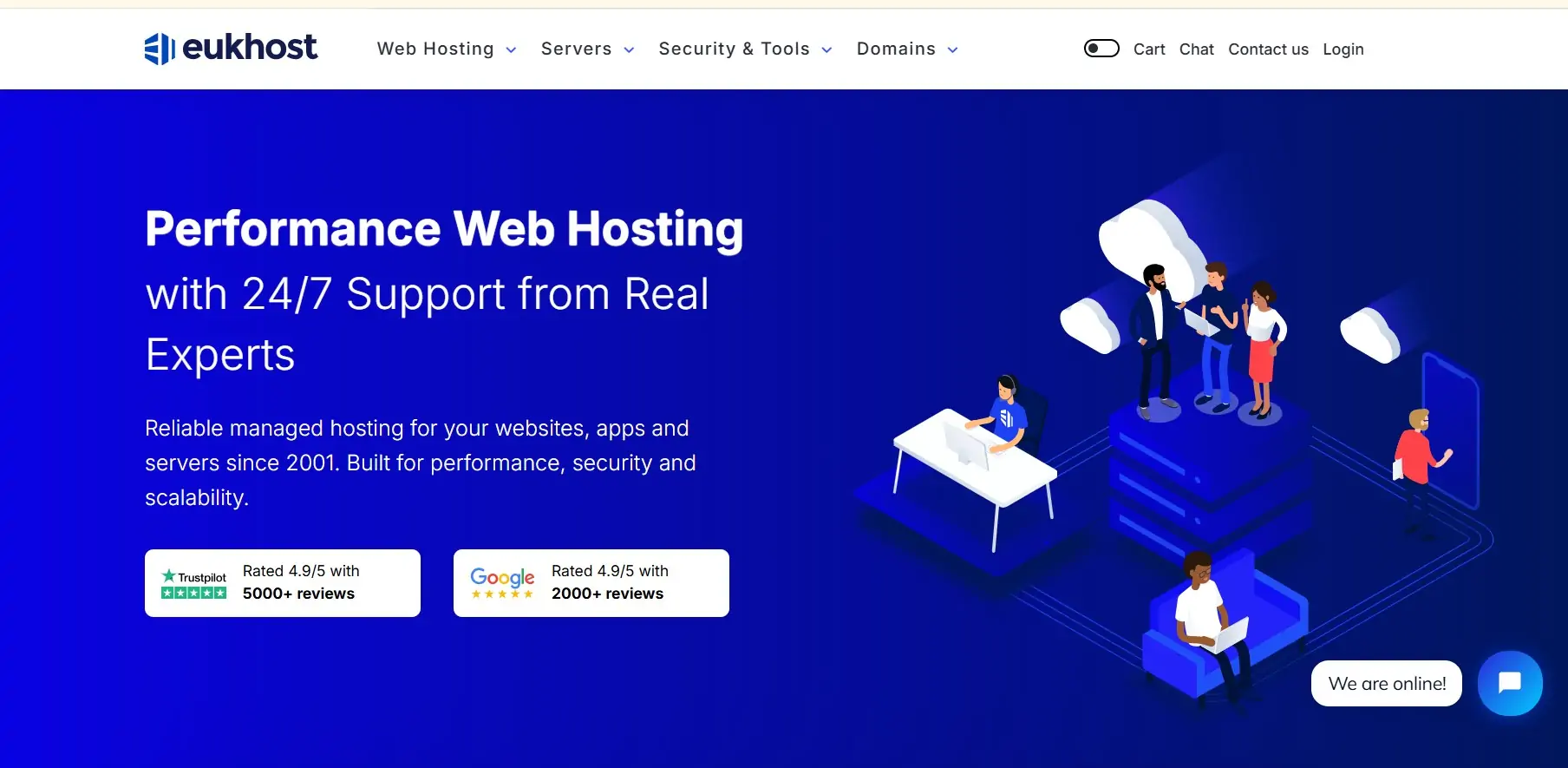 eUKhost Interface
