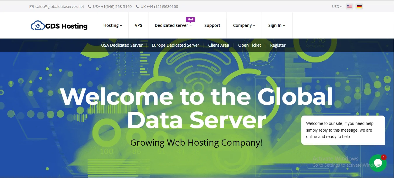 Globaldataserver Interface