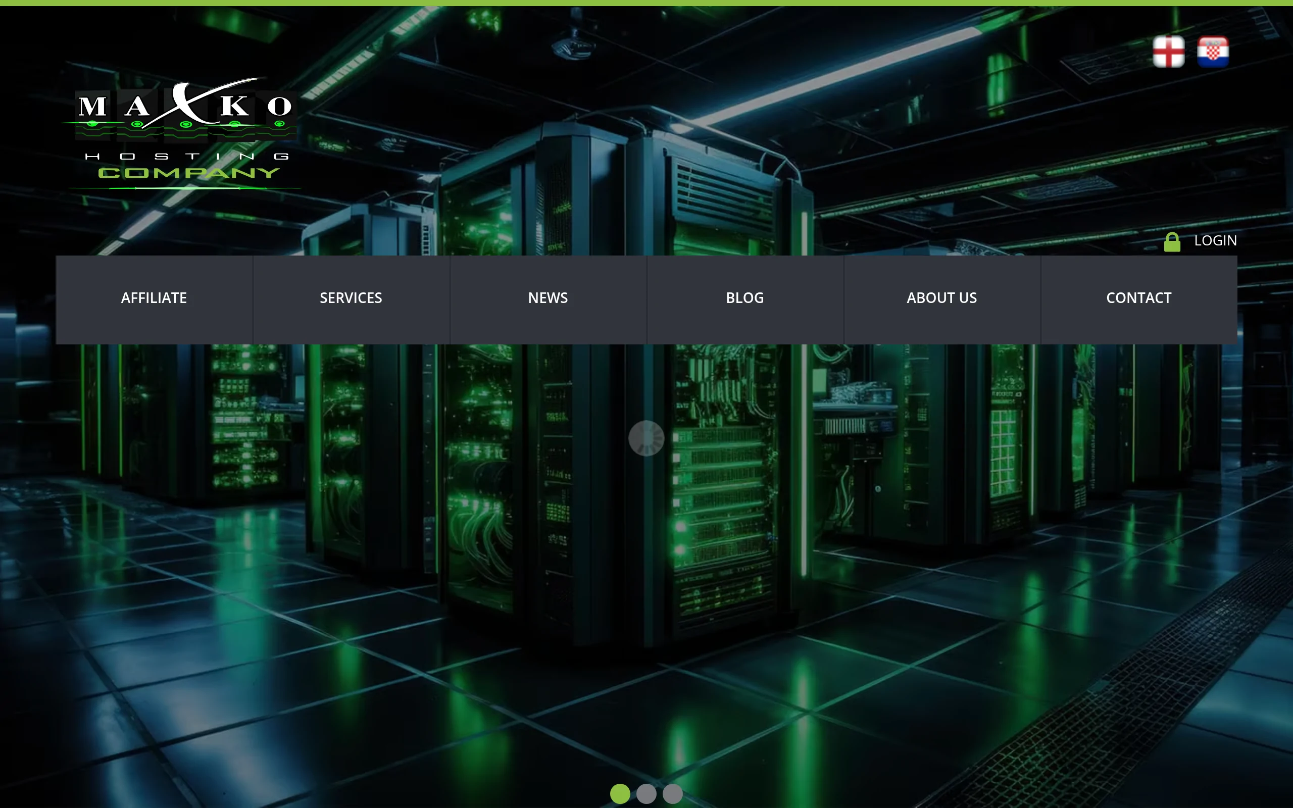 MAXKO Hosting Interface