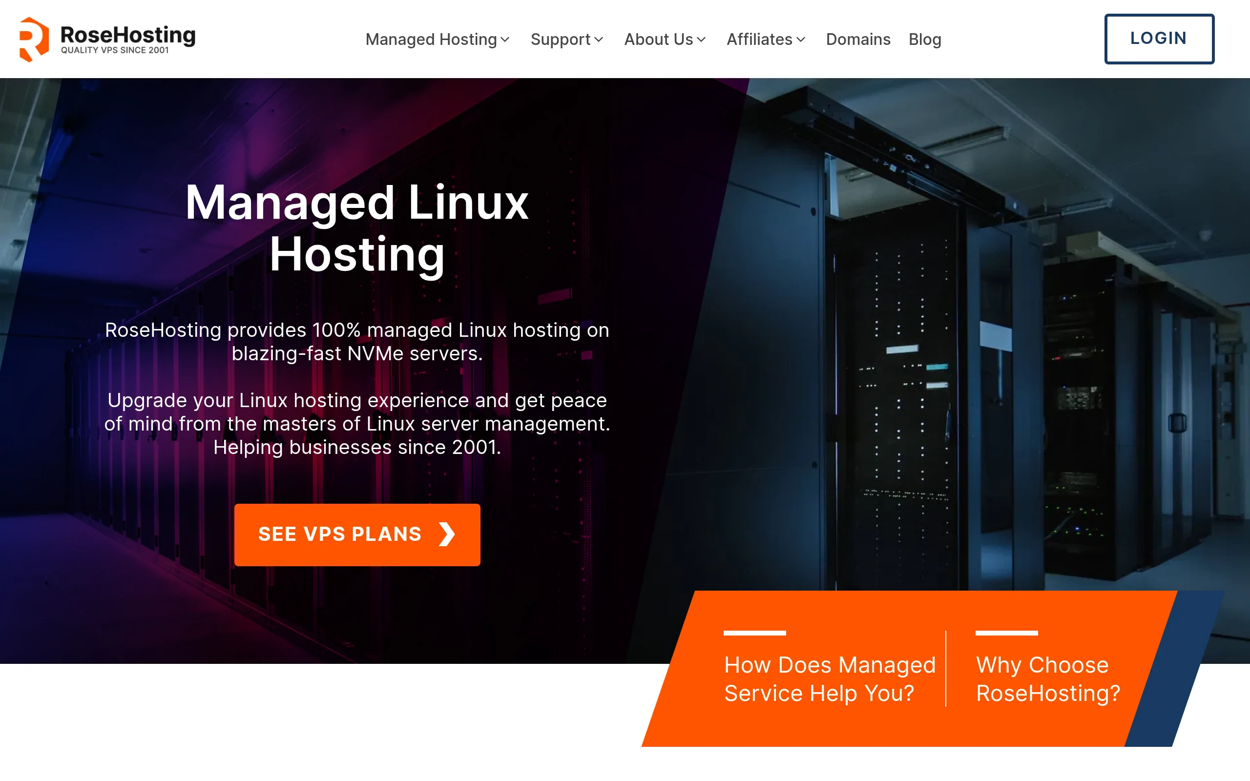 Rosehosting Interface